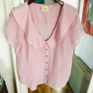 ANTHROPOLOGIE Maeve button down shirt